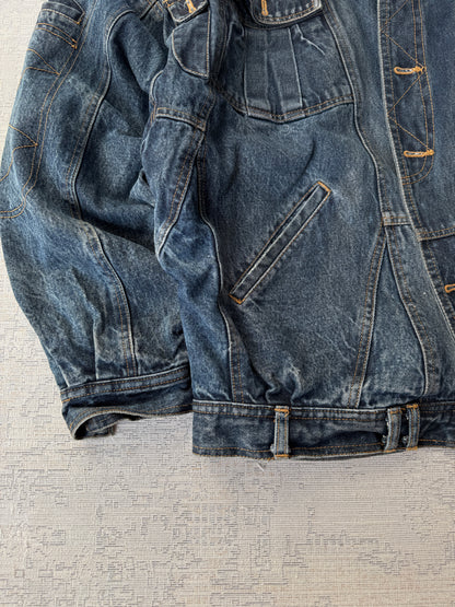 Vintage Jordache Denim Utility Jacket (L)