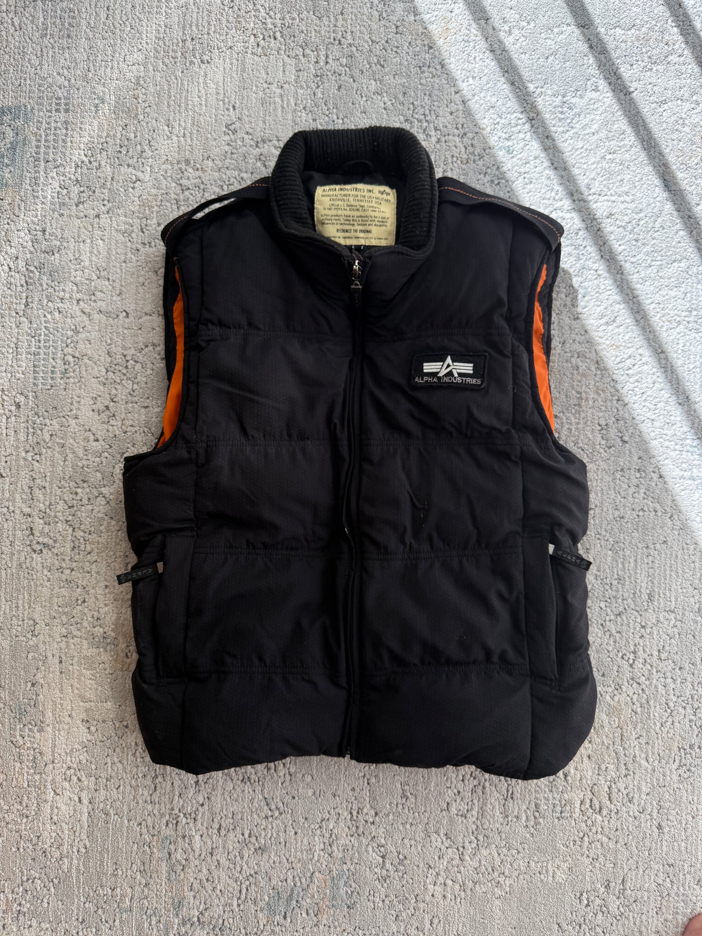 Alpha Industries Flight Puffer Vest (L)