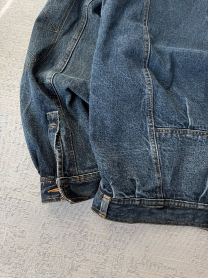 Vintage Jordache Denim Utility Jacket (L)
