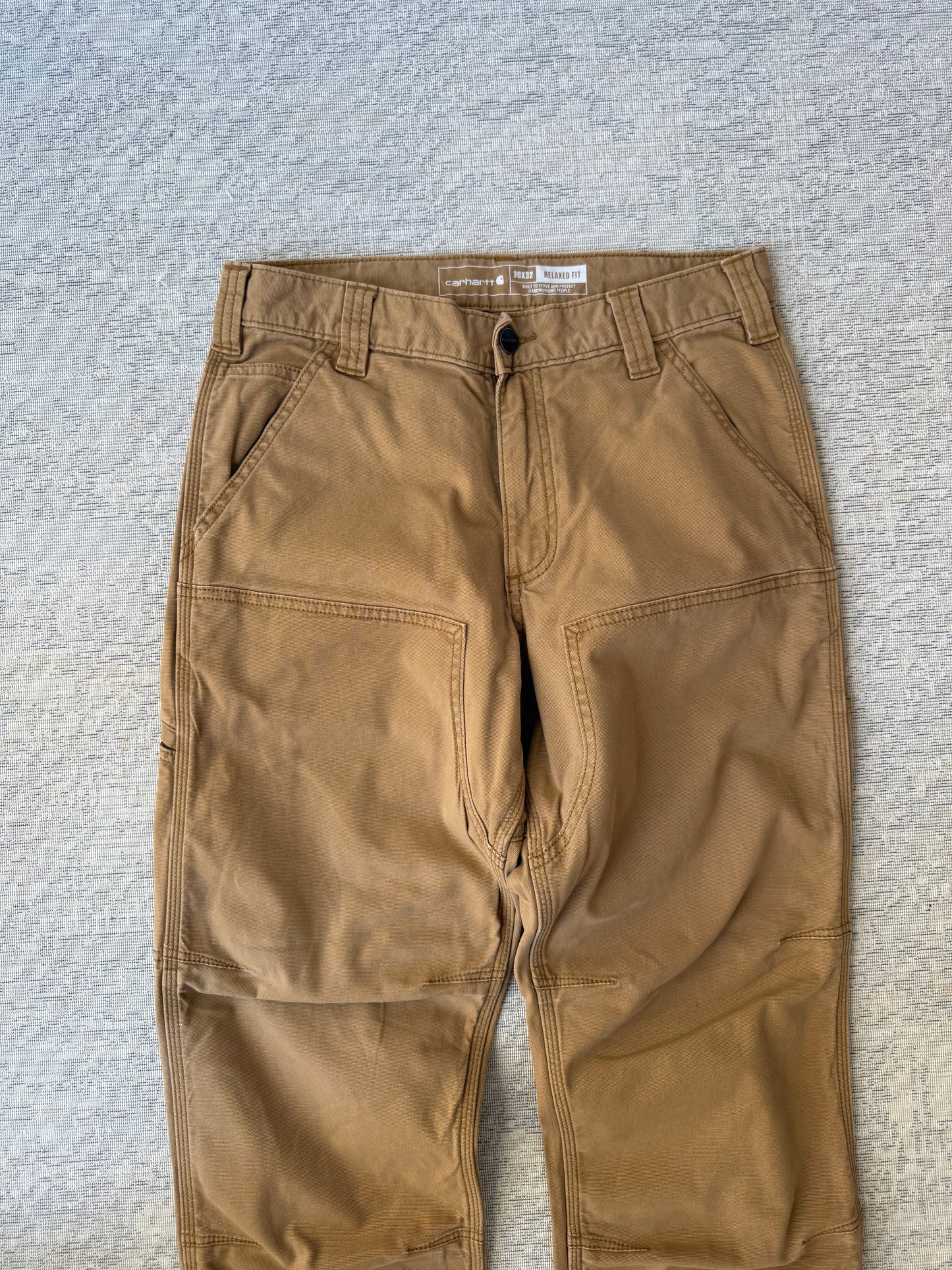Carhartt Relaxed Fit Canvas Double-Front Work Pant (W30 L32)
