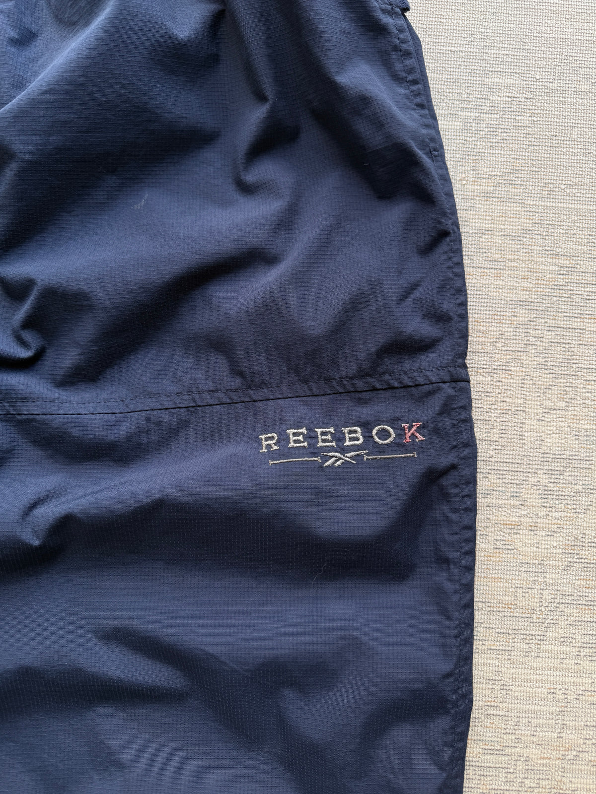 Vintage 90s Reebok Nylon Track Pants (XL)