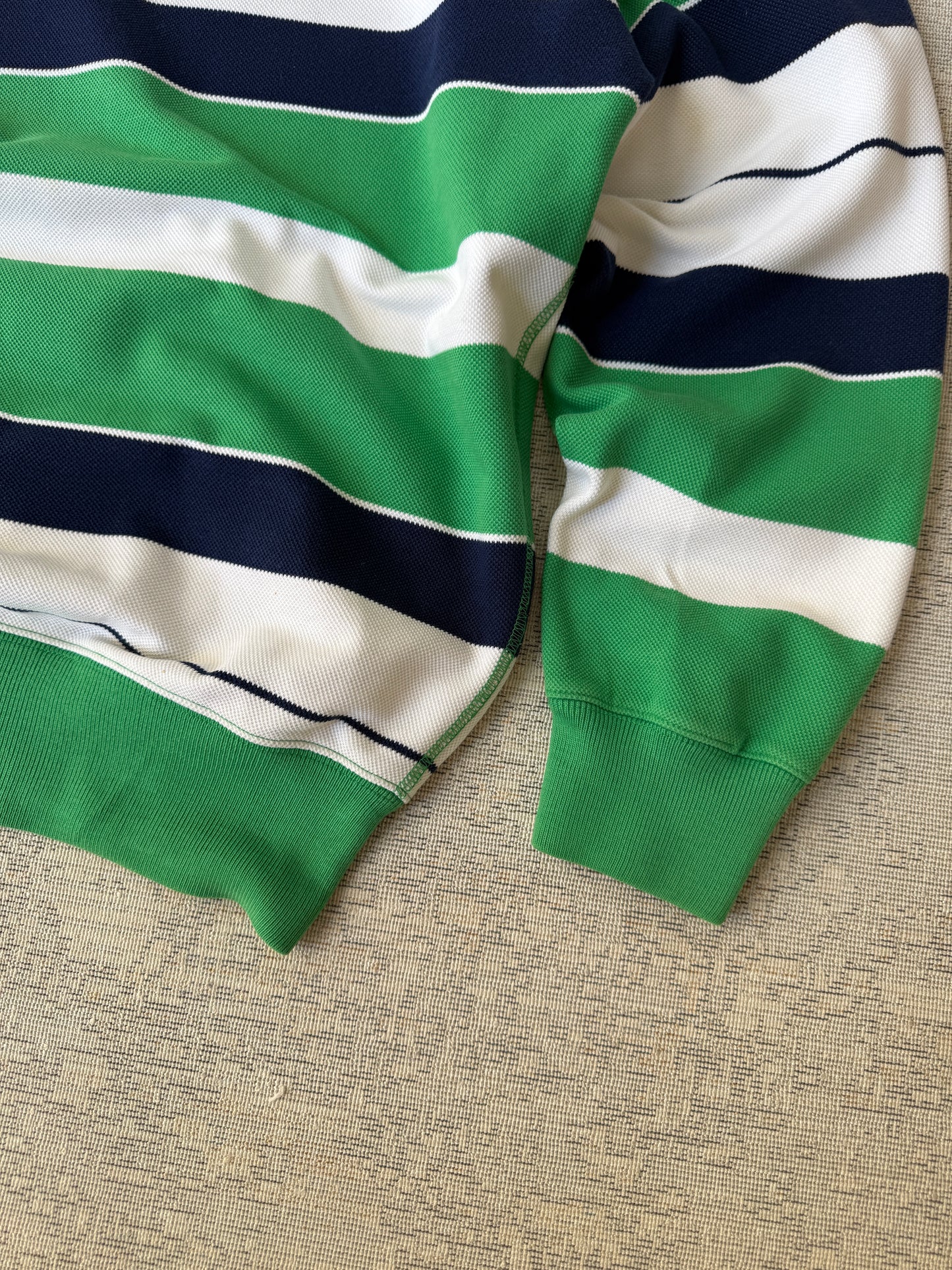 Ralph Lauren Stripe Longsleeve Polo (M)