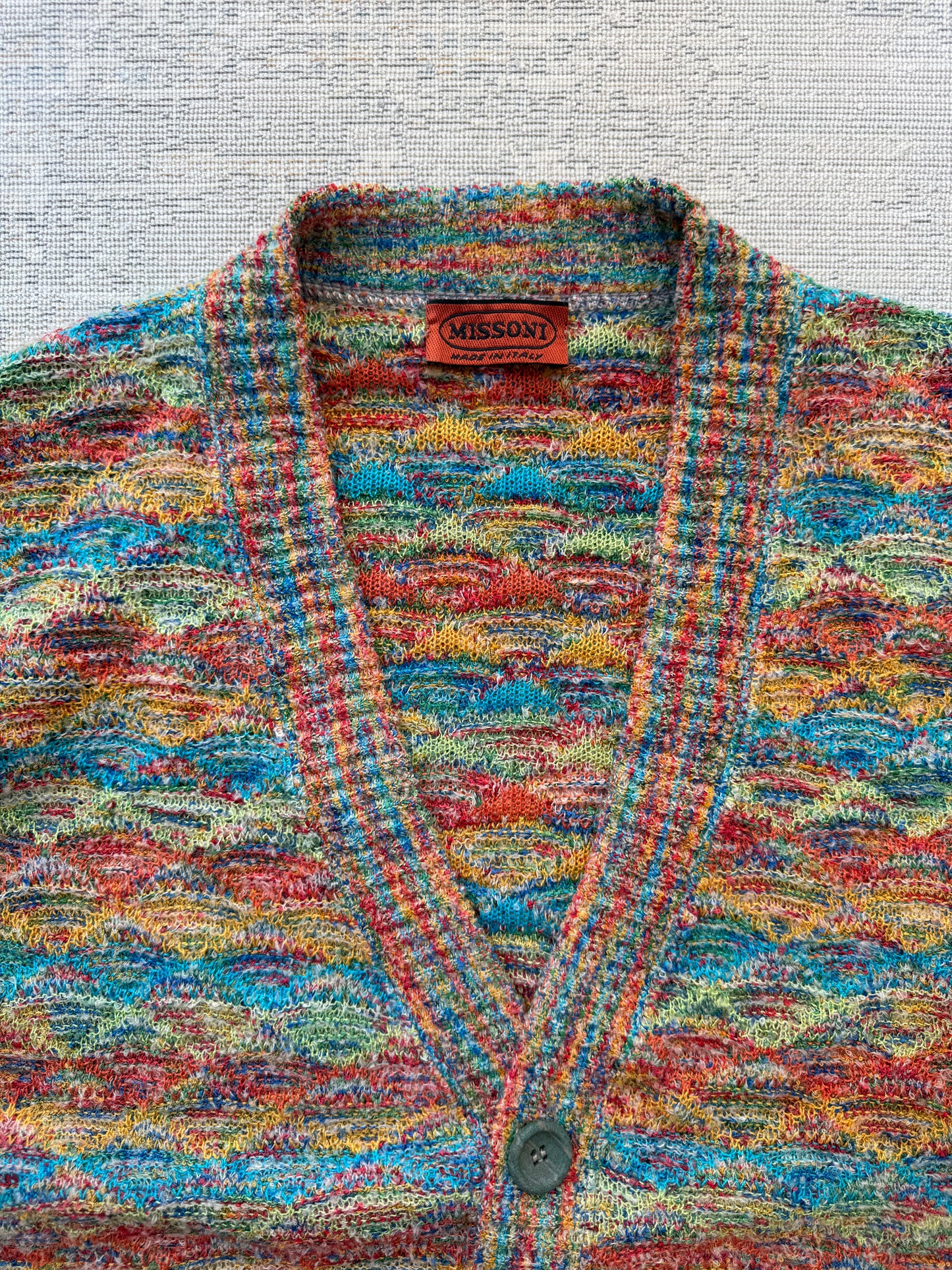 Missoni Multicolor Vintage Cardigan (L)