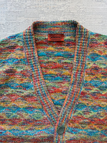 Missoni Multicolor Vintage Cardigan (L)