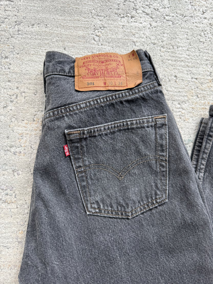 Levi’s 501 Faded Gray Jeans (W30 L34)