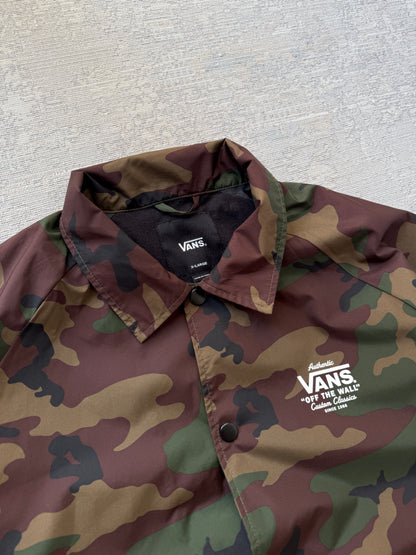 Vans Off The Wall Camo Coach Jacket (XL)