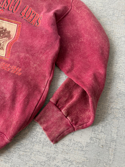 Vintage San Francisco 49ers Washed Crewneck Sweatshirt (L)