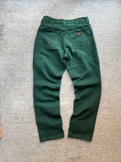 Wrangler Vintage Faded Green Jeans (W32 L32)