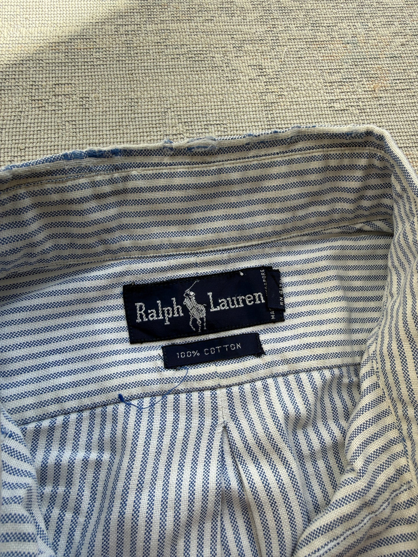 Ralph Lauren Heavy Cotton LS Shirt (M)
