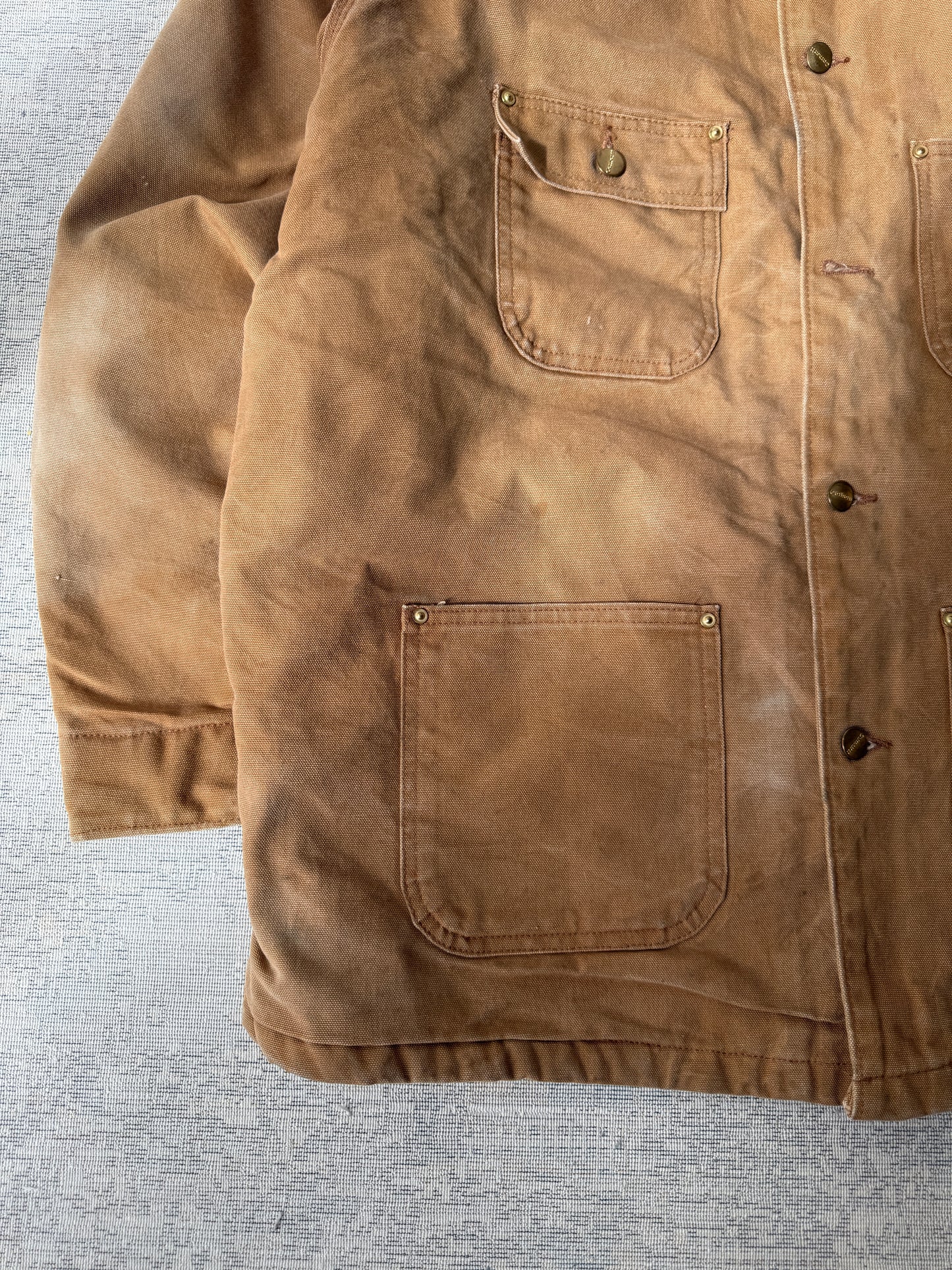 Carhartt J001 Duck Canvas Chore Coat Jacket (XL)