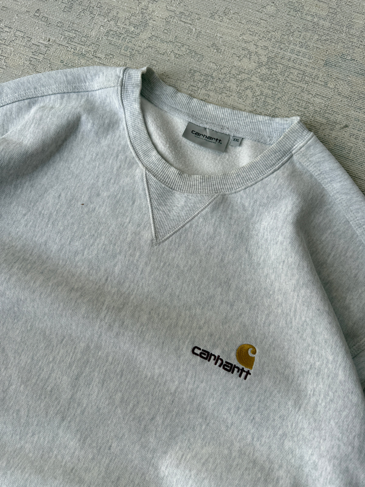 Carhartt WIP Embroidered Logo Crewneck Sweatshirt (XXL)