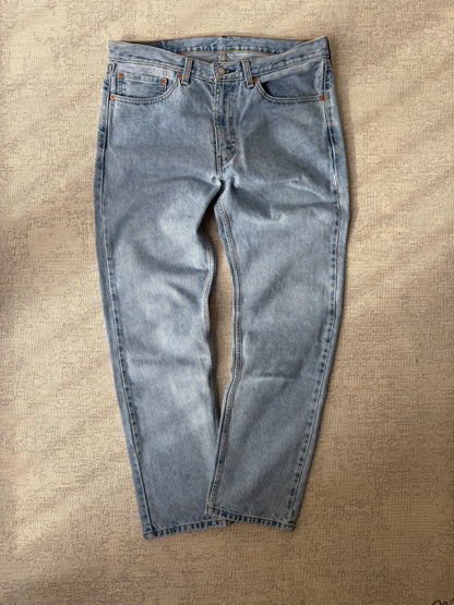 Levi’s 505 Washed Blue Jeans (W36 L32)