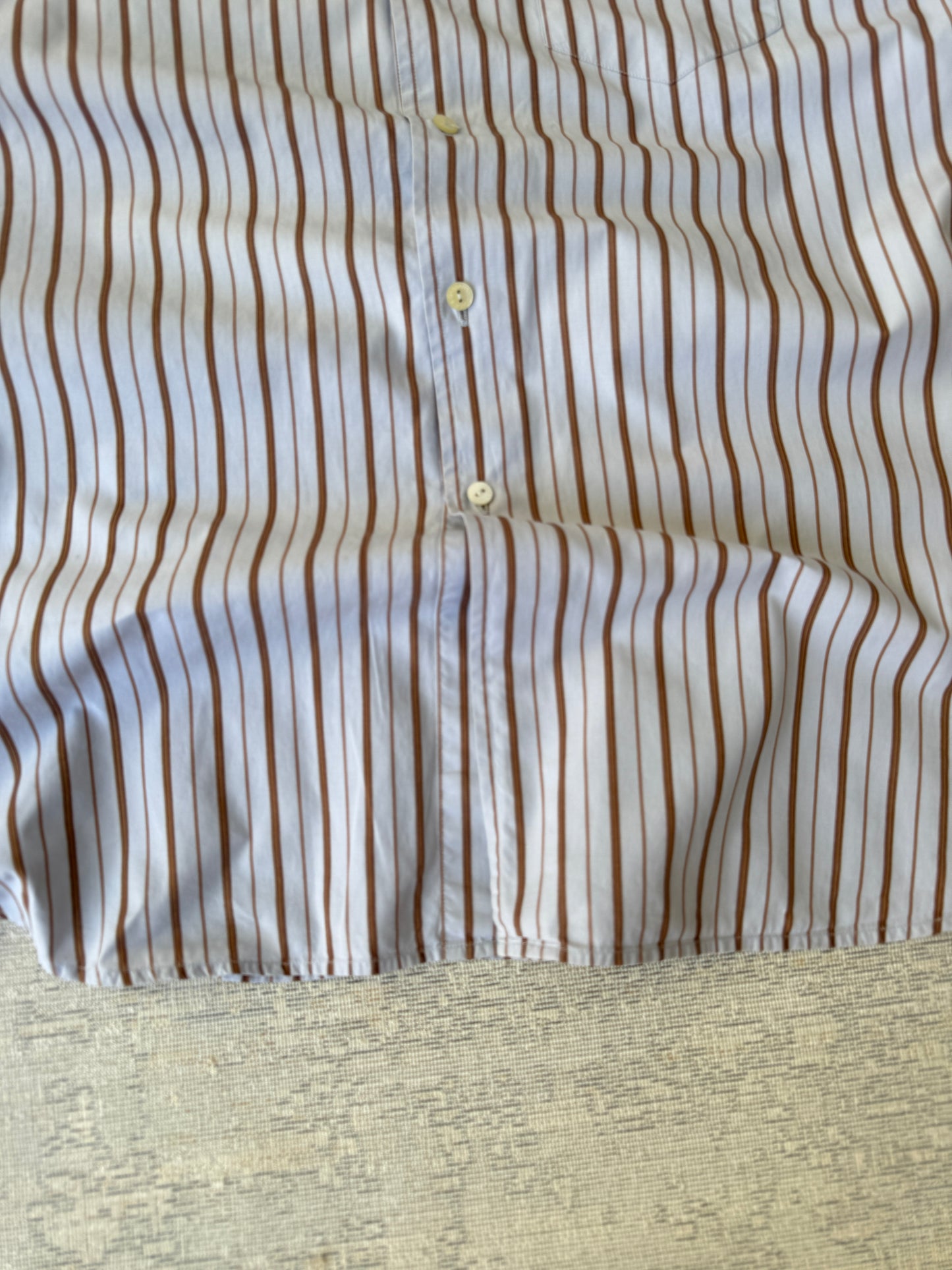 Dolce Gabana Striped Ls Shirt (M)