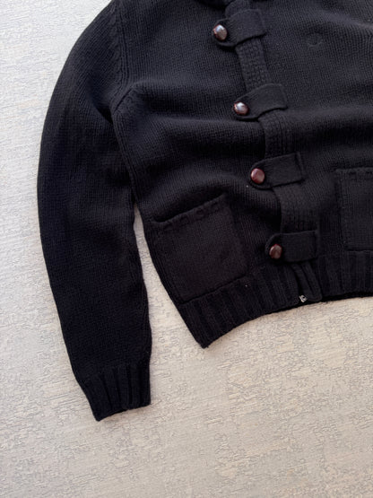 Fred Perry Vintage Wool Knit Cardigan (S)