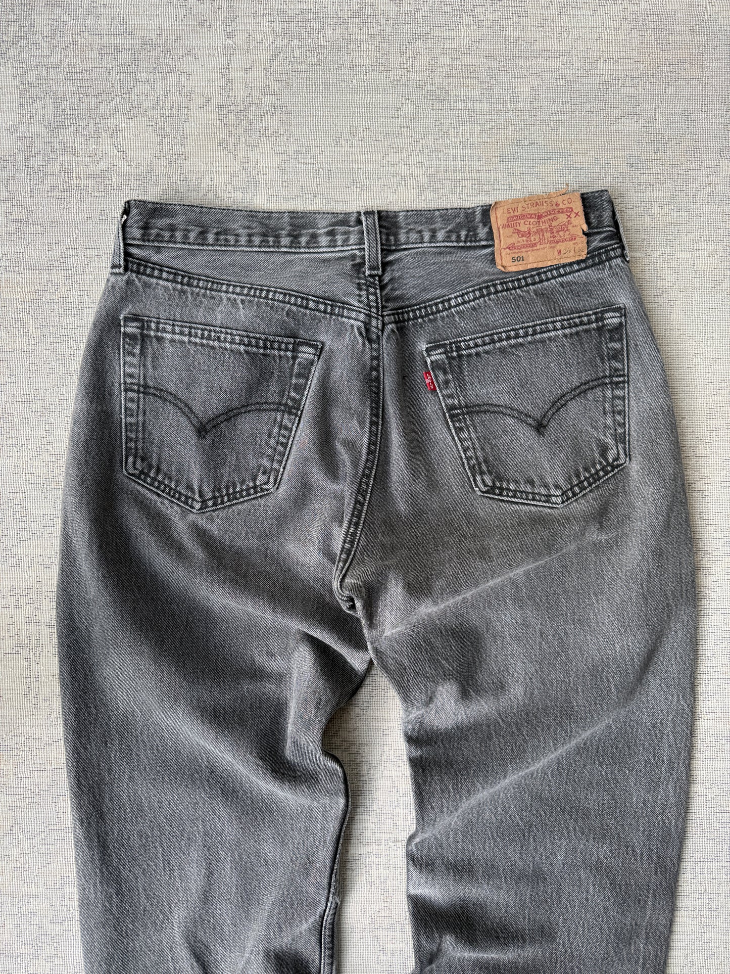 Levi’s 501 Heather Gray Jeans (W34 L32)