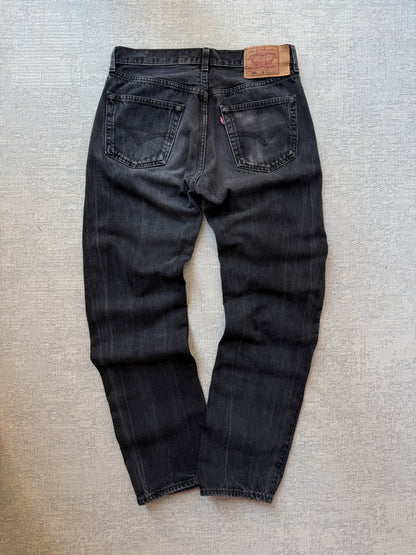 Levi’s 501 Black Fadded Jeans (W33 L32)