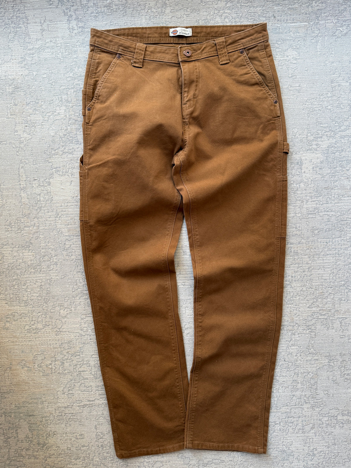 Dickies Women’s Carpenter Work Pants – Brown Duck (W29)