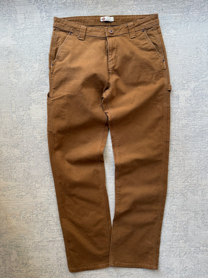 Dickies Women’s Carpenter Work Pants – Brown Duck (W29)