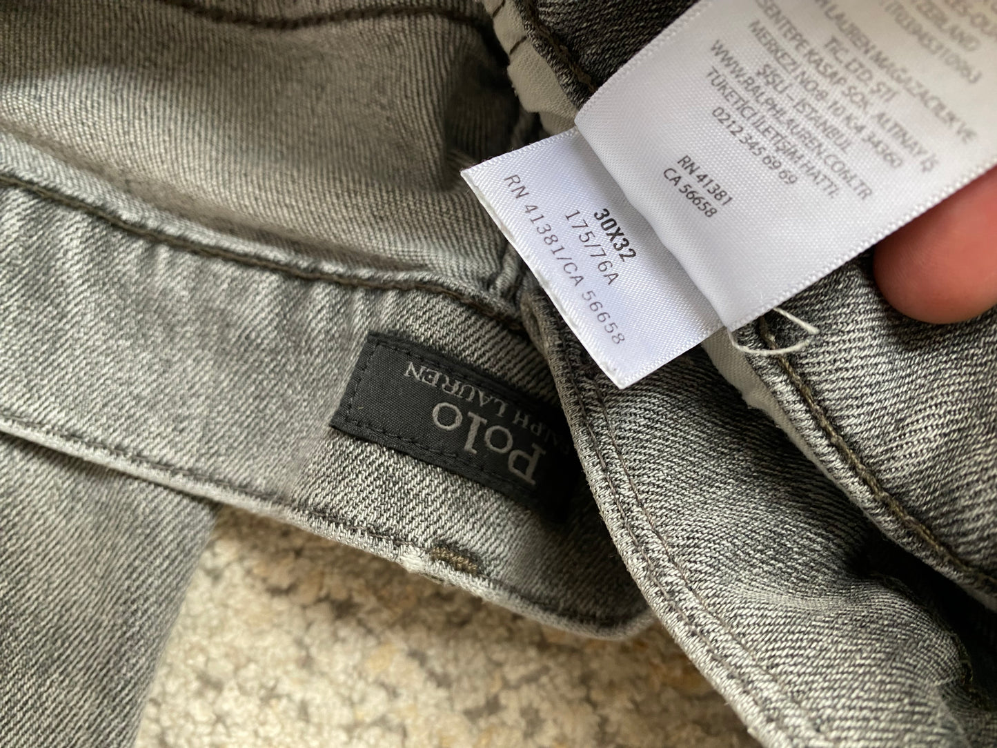 Ralph Lauren Slim Straight Jeans (W30 L32)