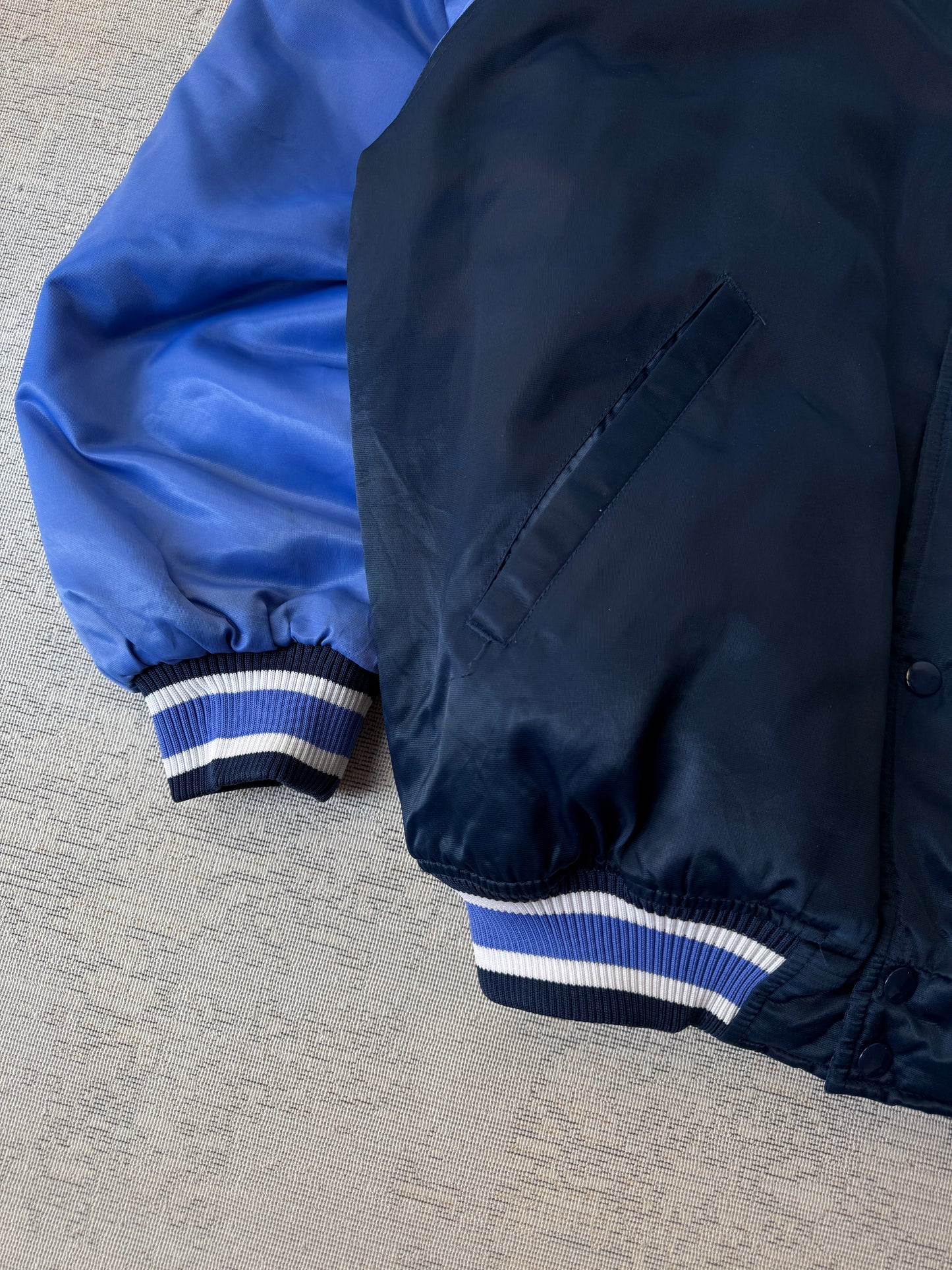 Vintage Anaheim Angels Satin Varsity Jacket – Authentic Diamond Collection (M)