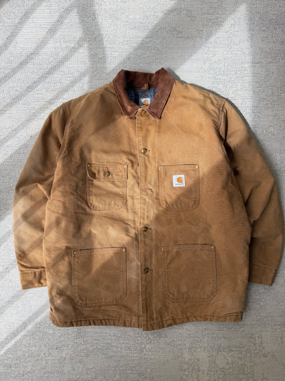 Carhartt J001 Duck Canvas Chore Coat Jacket (XL)