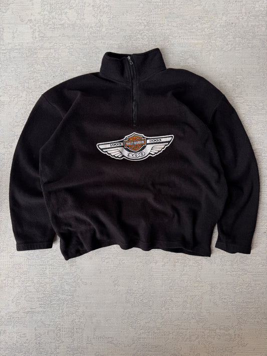 Harley Davidson Quarter Zip Fleece (L)