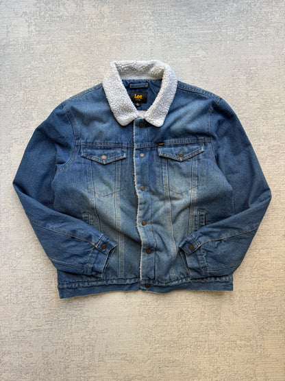 Lee Sherpa Rider Denim Jacket (M)