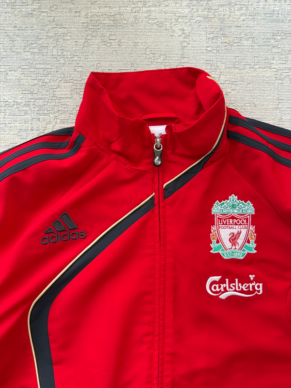 2009–10 Liverpool FC Adidas Track Jacket (M)