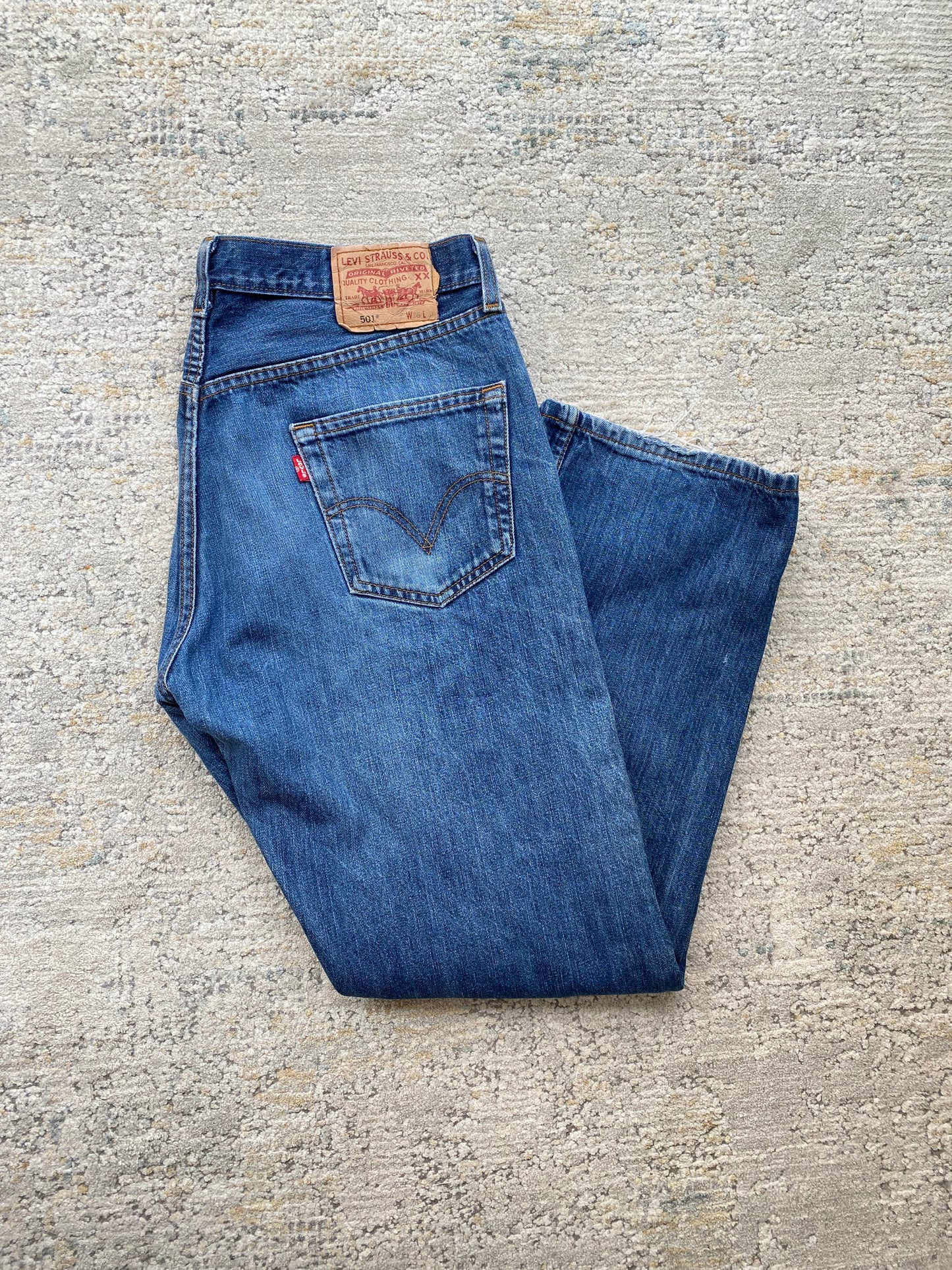 Levi’s 501 Regular Fit Vintage Jeans (W36 W30)