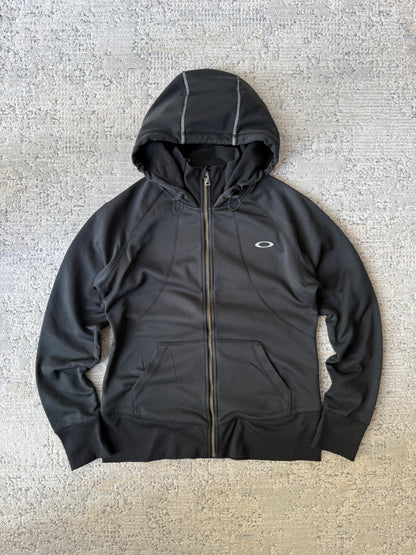 Oakley 2000’s Zip Up Fleece Hoodie (M)