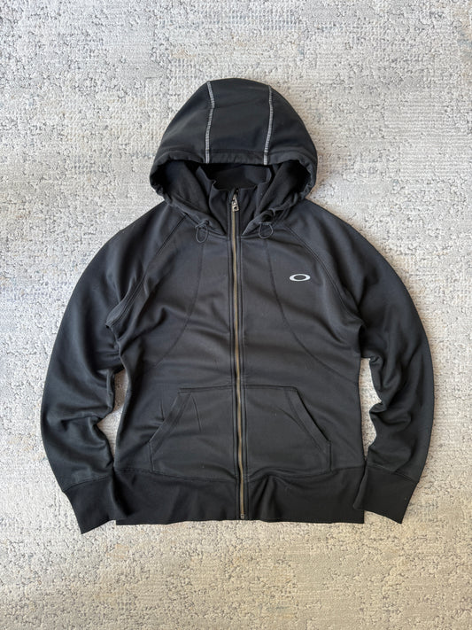 Oakley 2000’s Zip Up Fleece Hoodie (M)
