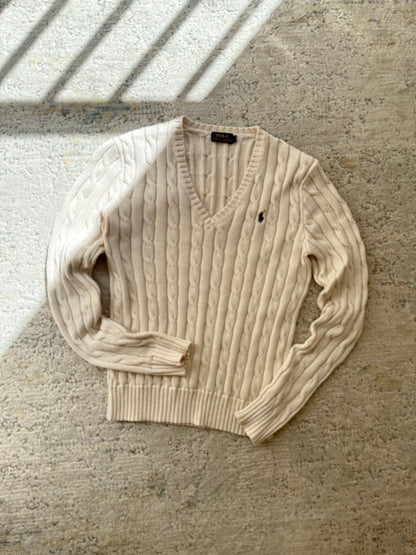 Ralph Lauren V-Neck Sweater (S)