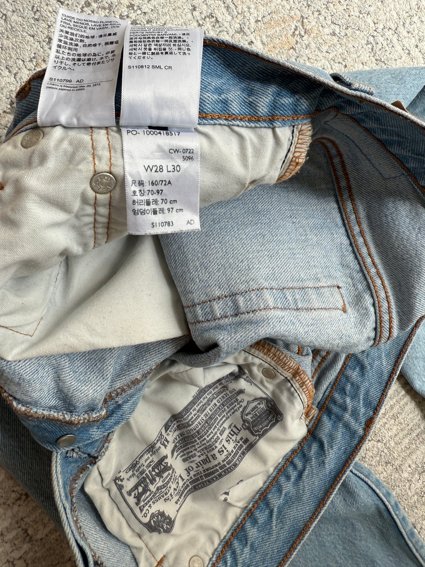 Levi’s 501 Jeans (W28 L30)
