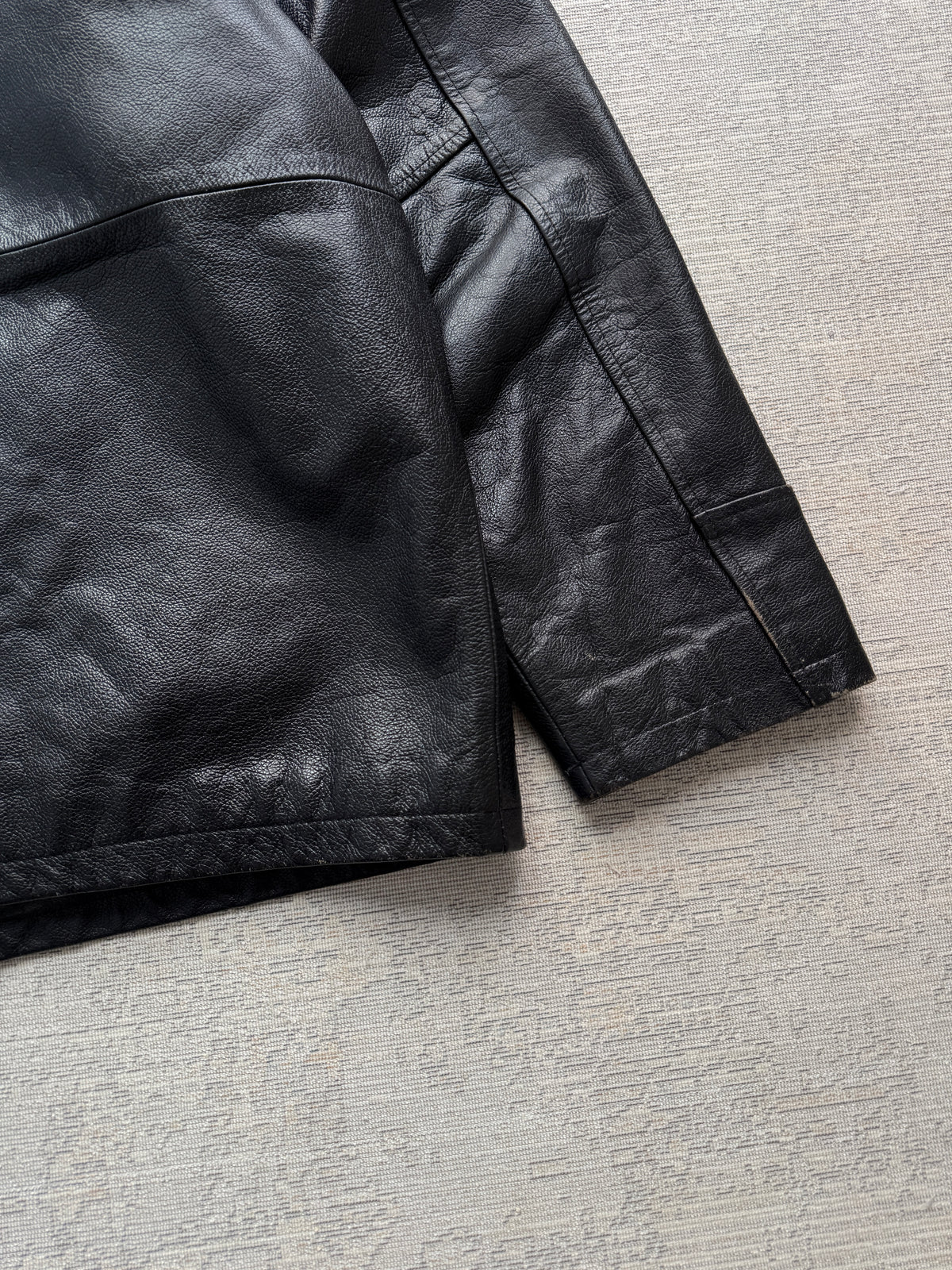 Vintage 90s Allison Wingate Genuine Leather Jacket (XL)