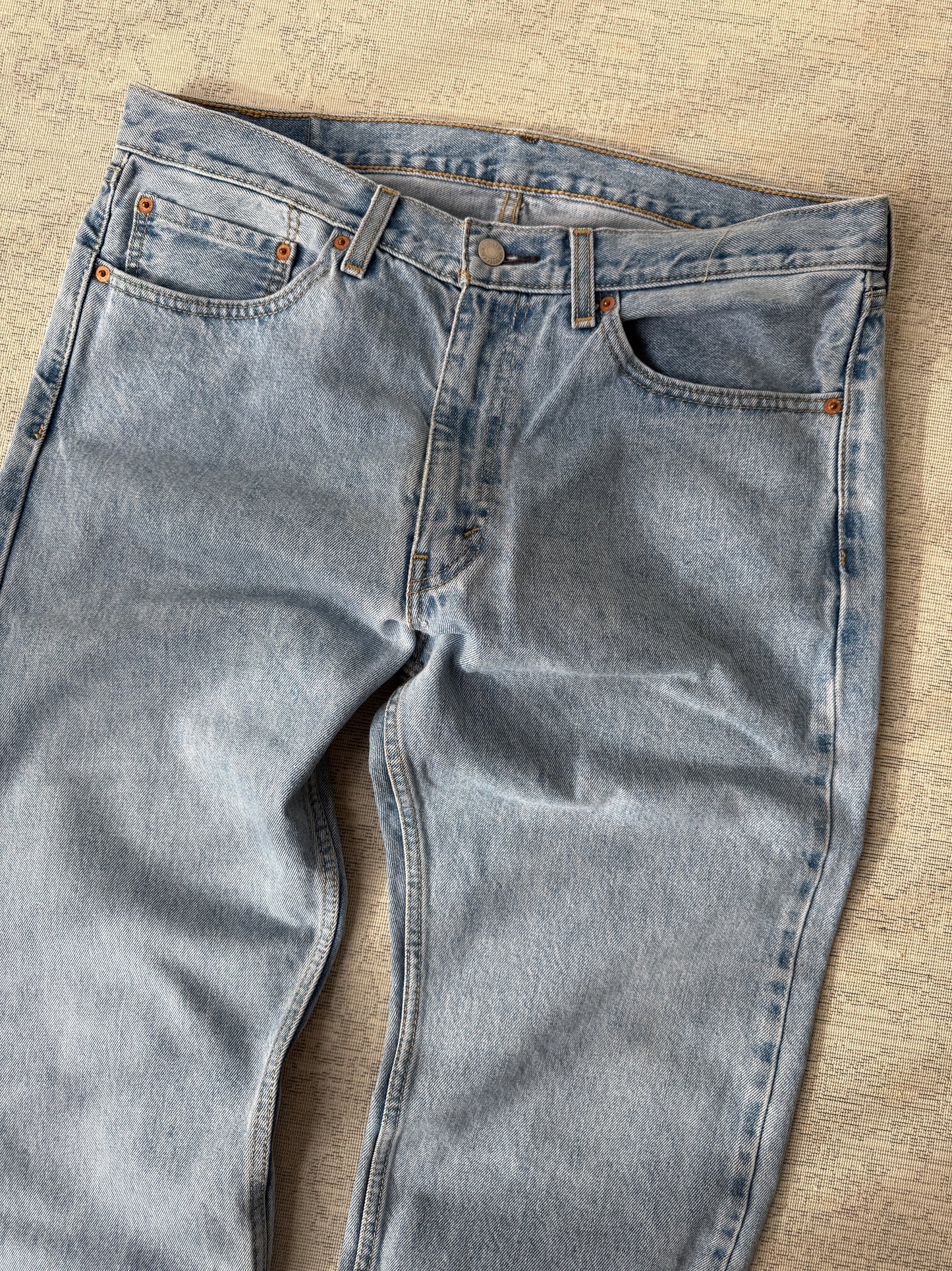 Levi’s 505 Washed Blue Jeans (W36 L32)