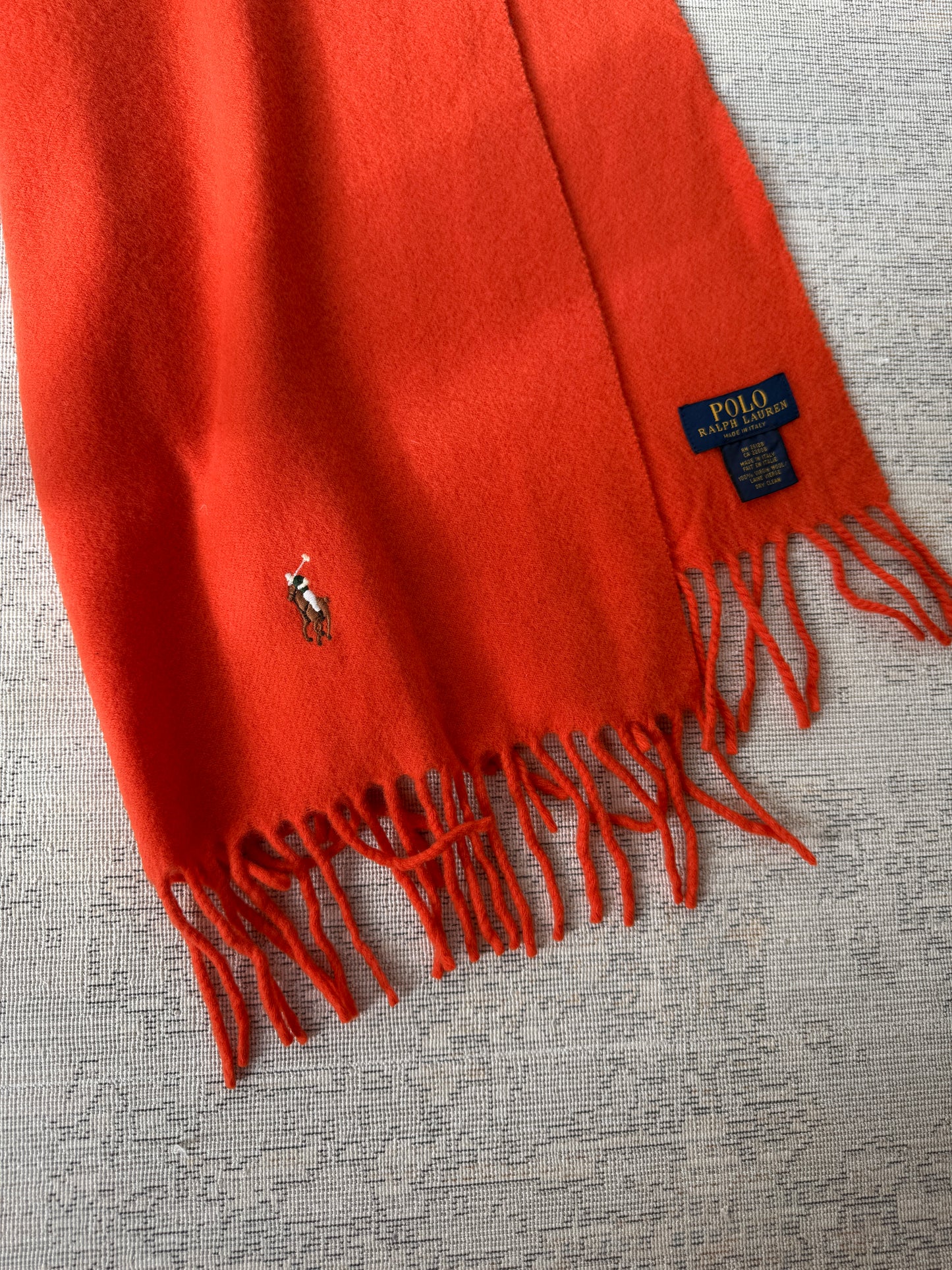 Ralph Lauren 100% Virgin Wool Scarf (OneSize)