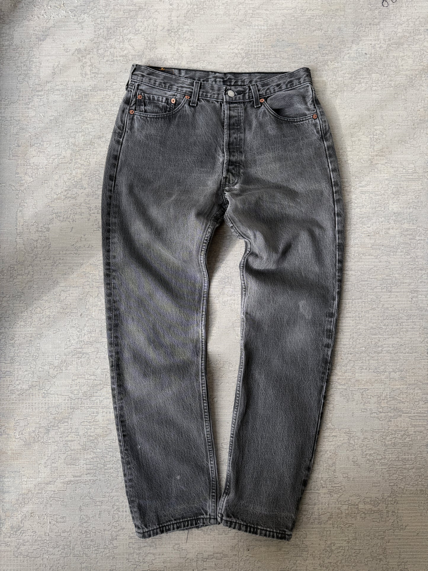 Levi’s 501 Heather Gray Jeans (W34 L32)