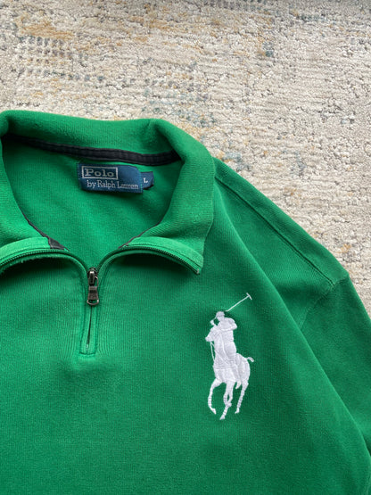 Ralph Lauren 1/4 Zip Sweater (L)