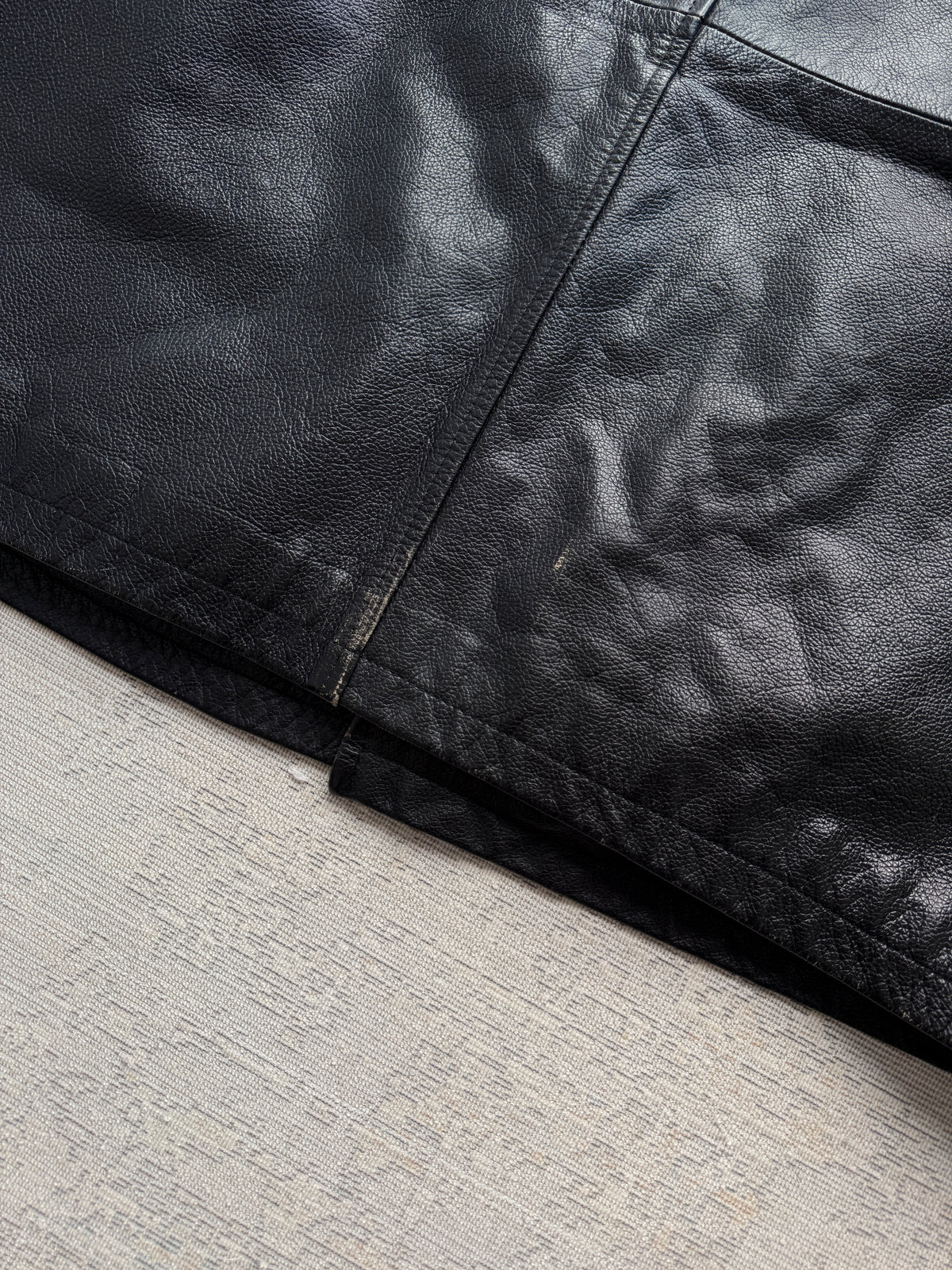 Vintage 90s Allison Wingate Genuine Leather Jacket (XL)