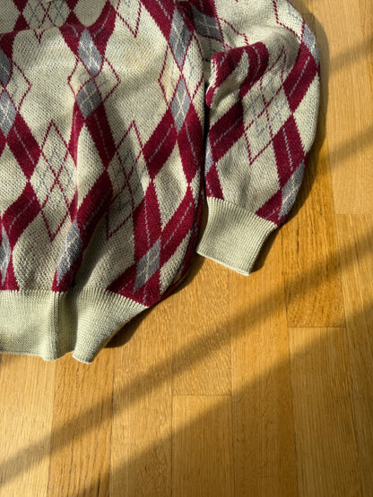 Monte Carlo Vintage V-Neck Sweater (L)