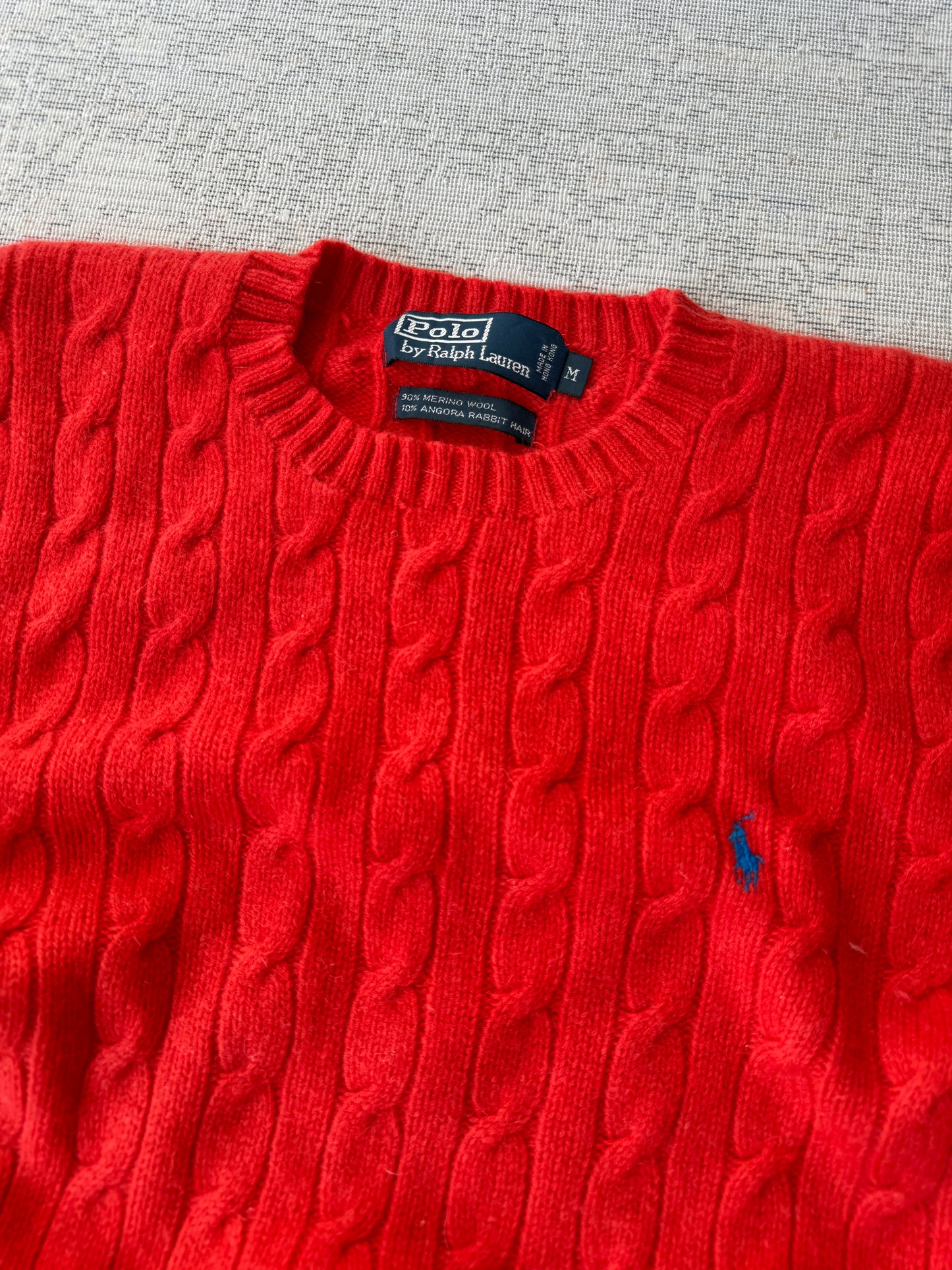 Ralph Lauren Knit Sweater Merino & Angora Rabit Wool (M)
