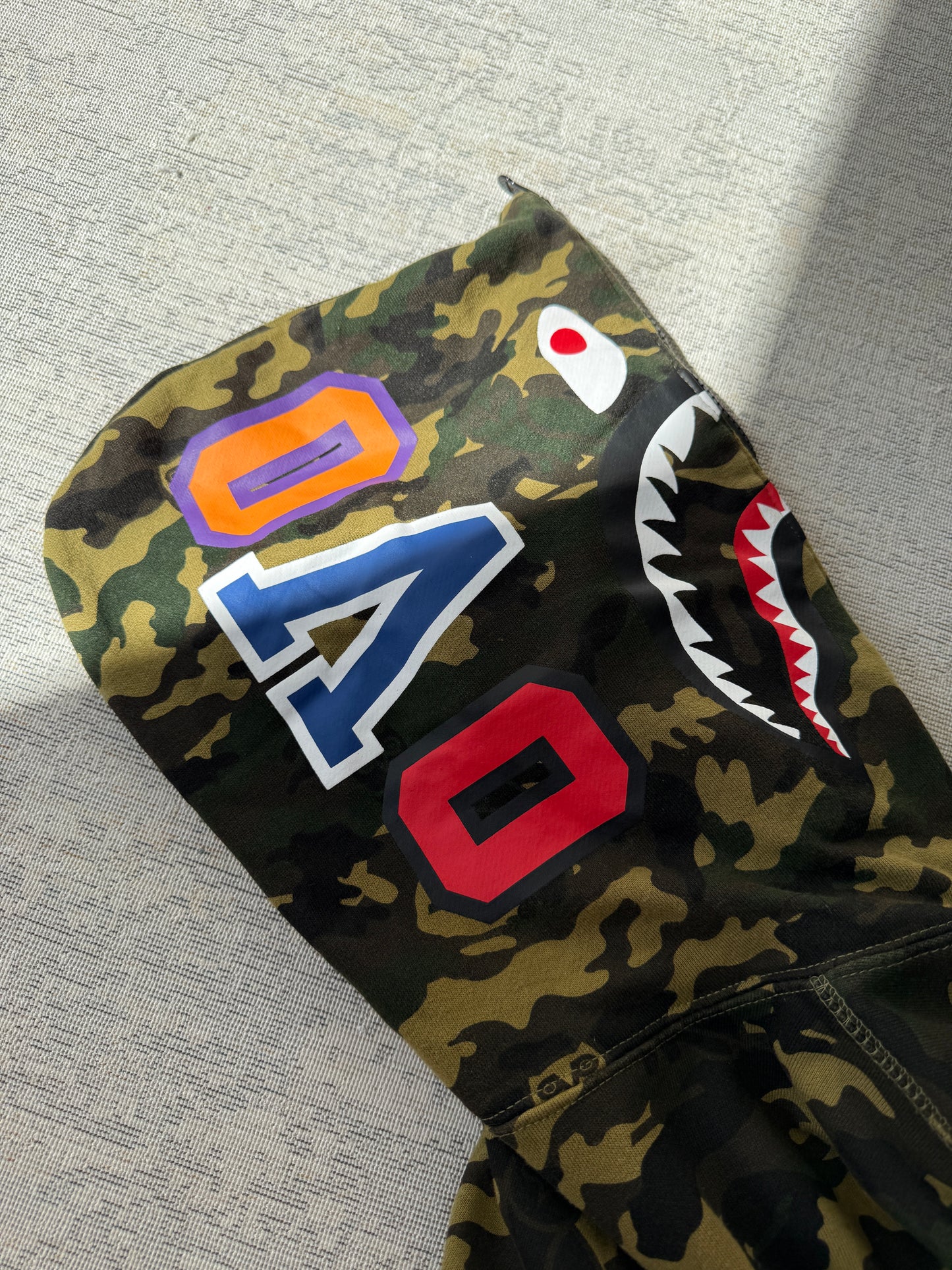 A Bathing Ape October’s Very Own Reversible Hoodie (M/L)