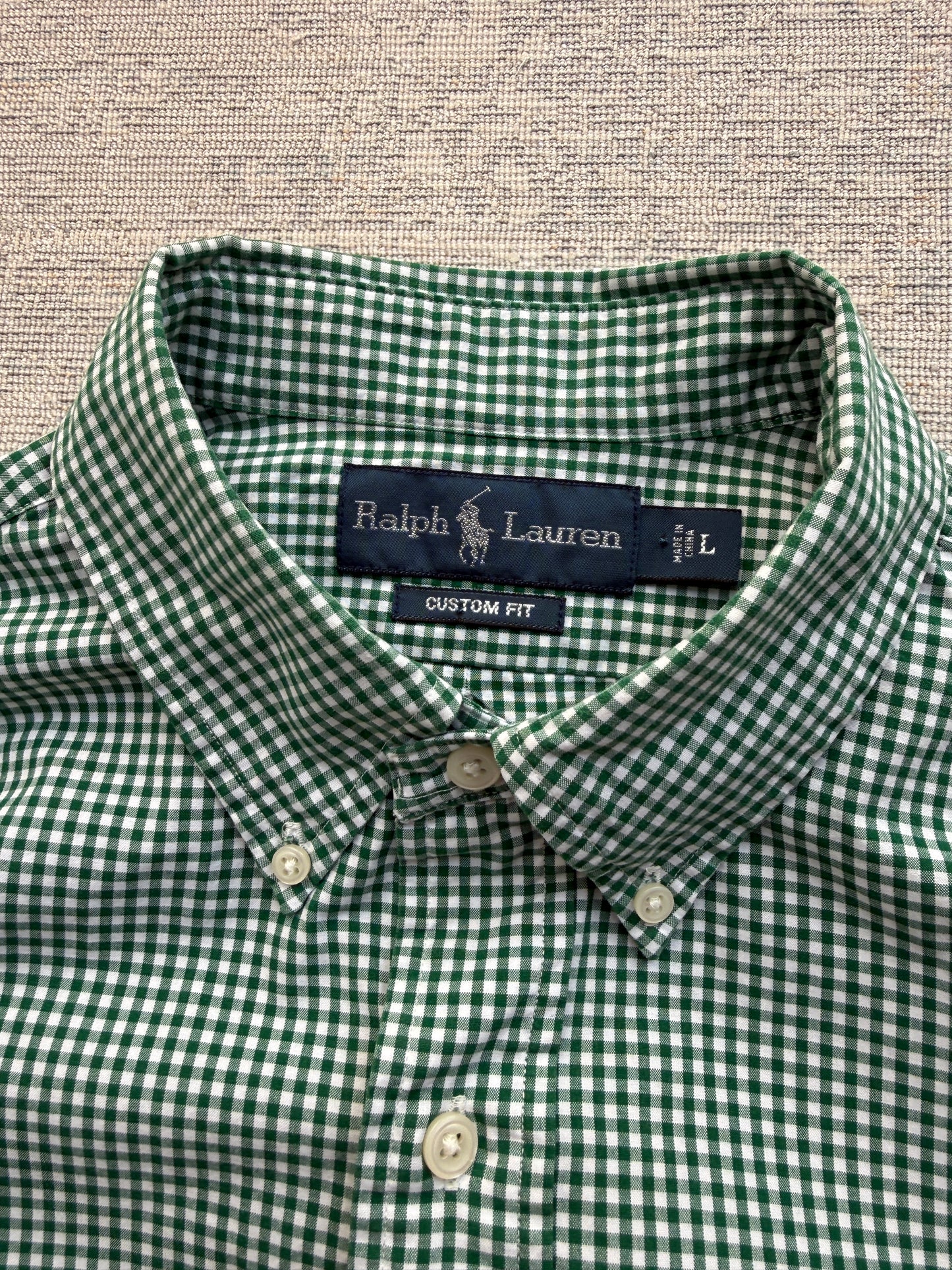 Ralph Lauren Custom Fit LS Shirt (L)