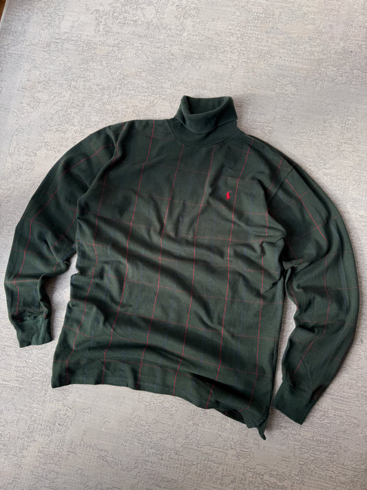 Ralph Lauren Turtle Neck 100% Cotton Sweater (S)