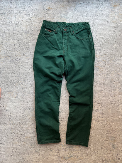 Wrangler Vintage Faded Green Jeans (W32 L32)