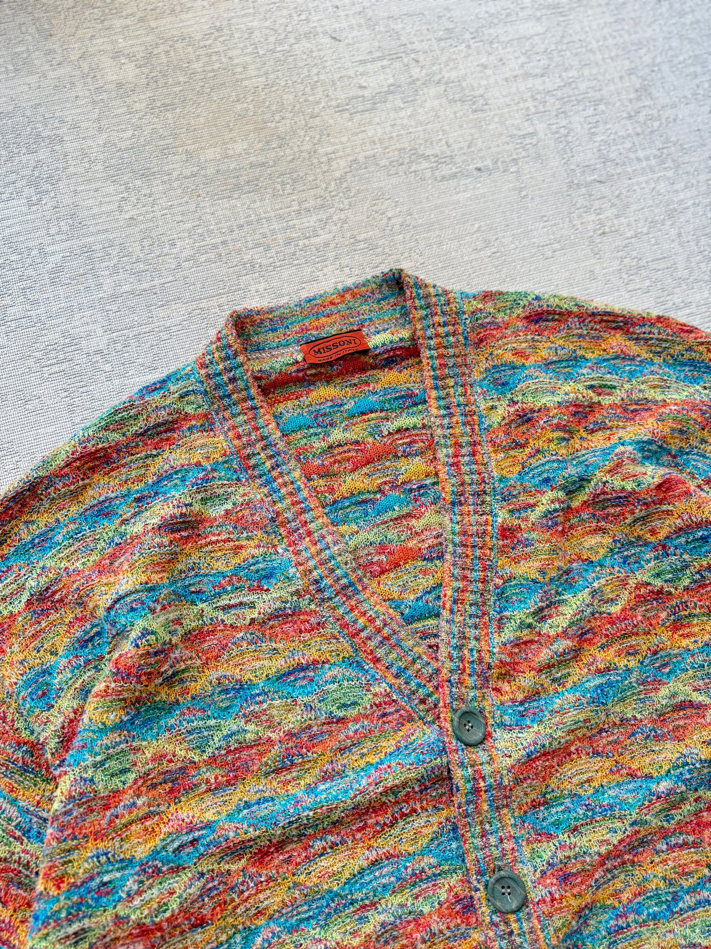 Missoni Multicolor Vintage Cardigan (L)