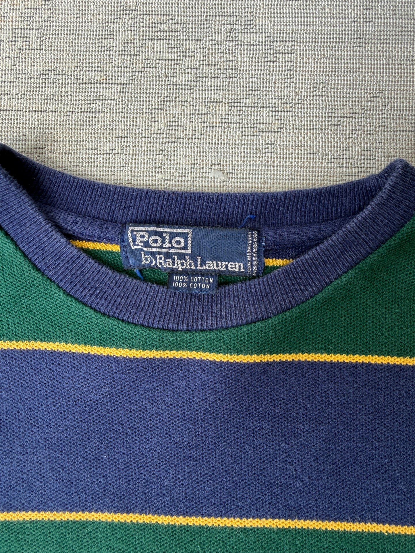 Ralph Lauren Striped LS Sweater (XL)
