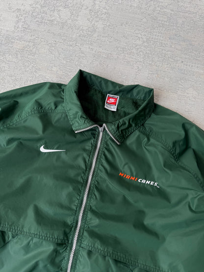 Nike Miami Canes Heavy Nylon Jacket (XL)