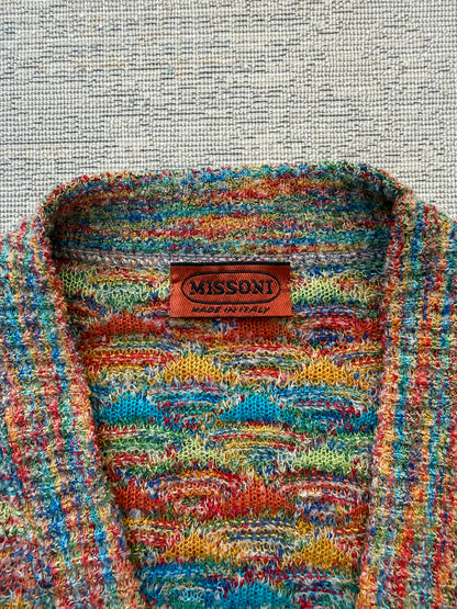 Missoni Multicolor Vintage Cardigan (L)