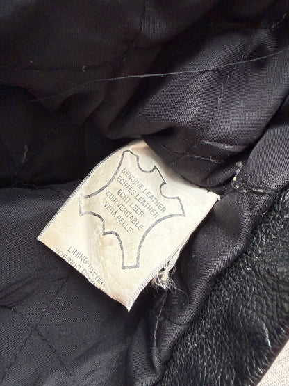 Vintage 90s Allison Wingate Genuine Leather Jacket (XL)